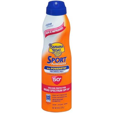 BANANA BOAT Sport Performance Continuous Spray Sunscreen 6 oz 03179